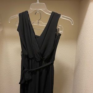 Halter Wrap Top Wide Leg Jumpsuit